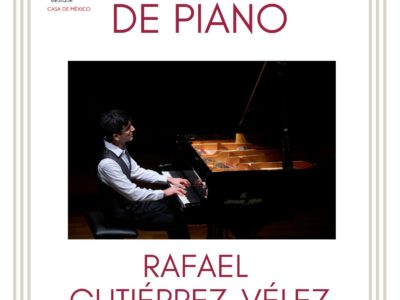 Concierto de piano, 17 de noviembre 2024 – 17h