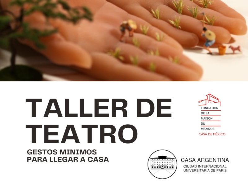 Taller de teatro, 9 de noviembre 2024 – 14h